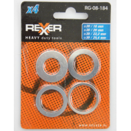 Комплект втулки 4 бр. Rexxer  RG-08-184, Ø  30x16, 30x20, 30x22.2, 30x25.4