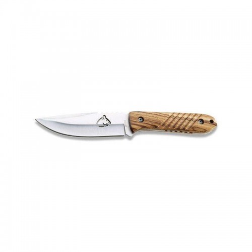 Ловен нож Puma - Zebrano Wood, с кожена кания