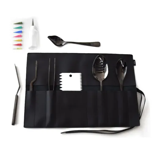 Комплект за презентация на ястия Mikamax - Chef's Plating Tool Set, 11 части