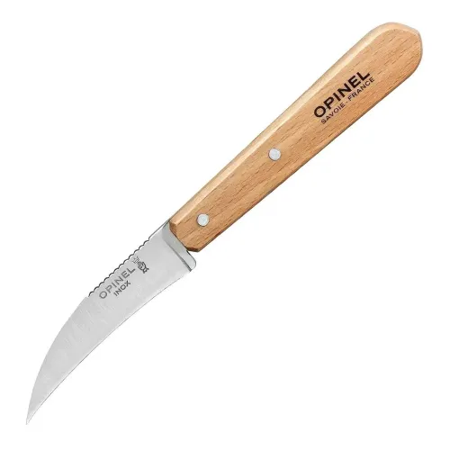 Кухненски нож за зеленчуци Opinel №117, дръжка от бук