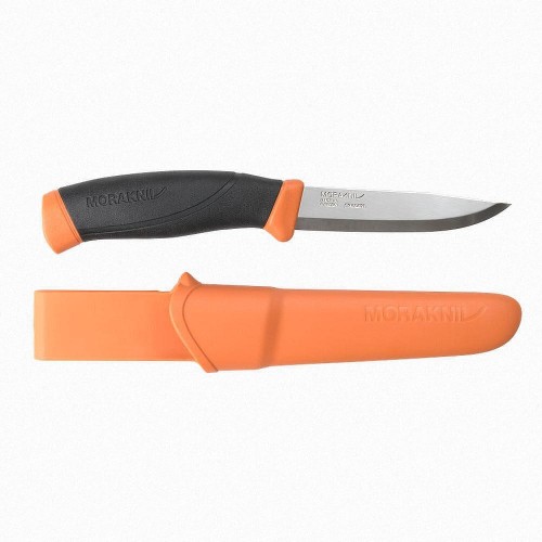 Универсален нож Mora - Companion Burnt Orange, острие 10.4 см