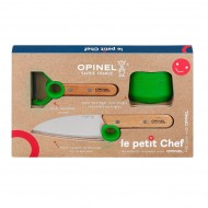 Детски комплект Opinel Le Petit Chef, зелен