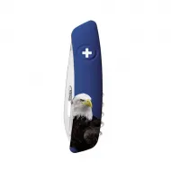 Швейцарско ножче SWIZA - TT03 Tick Tool Wildlife Eagle Dark Blue, 7.5см острие, 11x функции