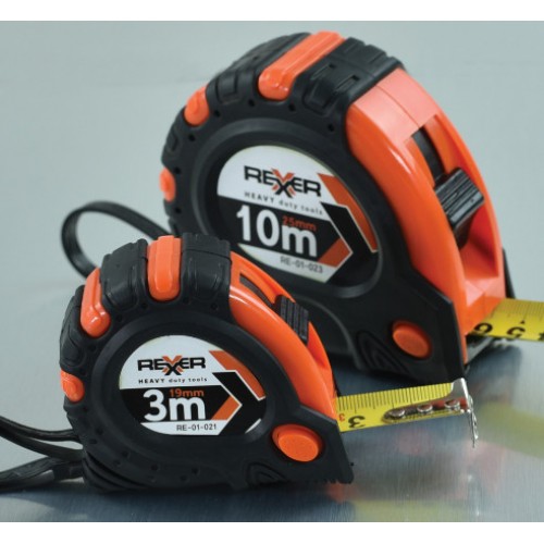 Ролетка Rexxer RE-01-022,  5 м, 25 мм, магнит