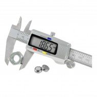 Дигитален шублер Rexxer RE-06-005, 150 мм, LCD дисплей, +резервна батерия