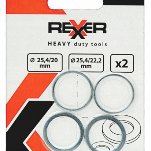 Комплект втулки Rexxer  RG-08-182,  Ø 25.4x20, 25.4x22.2, по 2 бр.