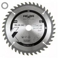 Циркулярен диск за дърво HM материал Rexxer RG-08-282,  Ø 185x20x40 зъба