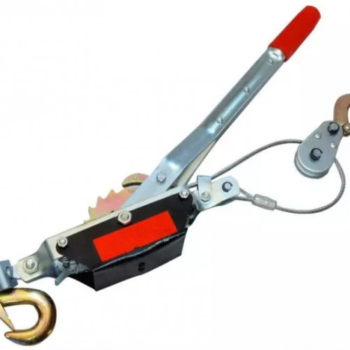 Ръчна лебедка-скрипец със стоманено въже Rexxer RK-00-029  2 тона / 2,2 м / 4,5 мм  