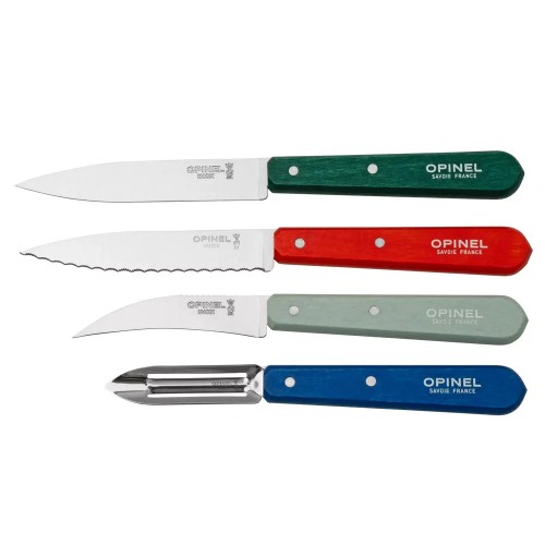 Комплект кухненски ножове и белачка Opinel - Les Essentiels - Primo Set