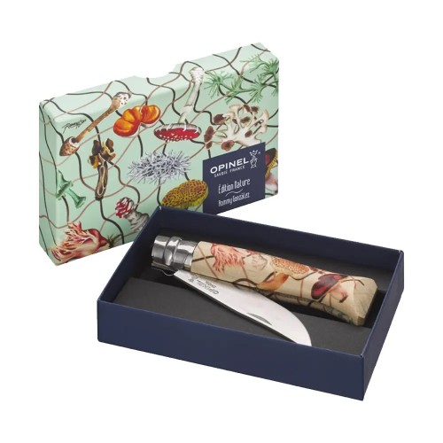 Сгъваем нож Opinel - №8 Nature Limited Edition - Rommy González, 8.5см острие, дръжка от габър