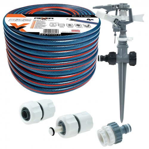 Градински комплект за поливане REXXER RC-13-972, 5 части, 1/2"