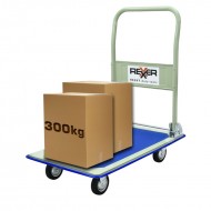 Транспортна платформена количка REXXER RM-07-002, 300 кг, сгъваема дръжка