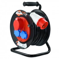 Трифазен удължител на макара REXXER RP-07-700, 25 м, 5x2.5 мм2, IP44, 400V