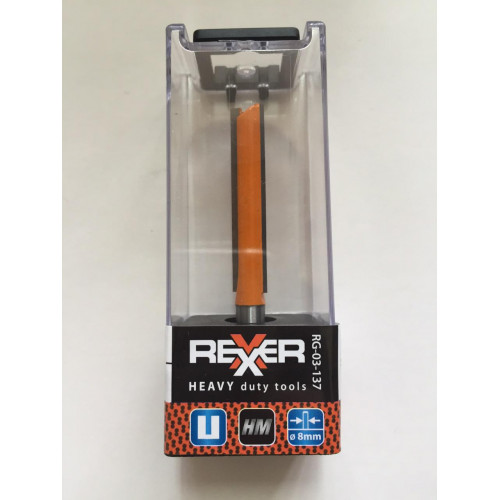Фрезер за нутове Rexxer RG-03-137, опашка 8 мм, 85x50x10 мм